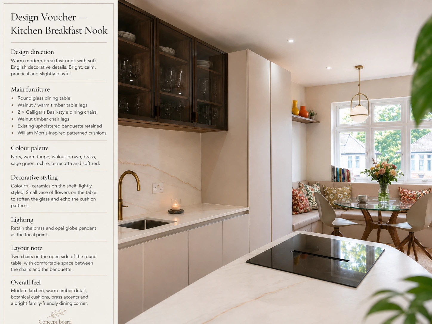 South London Family Home &mdash; concept board by Chic Cocoon